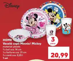 Kaufland HOME Veselá copii Minnie/ Mickey Ofertă
