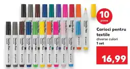 Carioci pentru textile