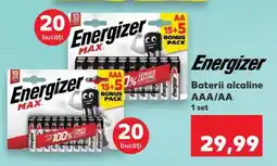 Kaufland Energizer Baterii alcaline AAA/AA Ofertă