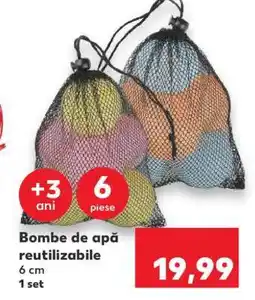 Kaufland Bombe de apă reutilizabile Ofertă