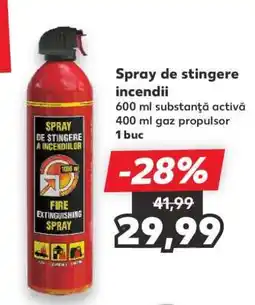 Kaufland Spray de stingere incendii Ofertă