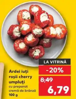 Kaufland Ardei iuți roșii cherry umpluți Ofertă