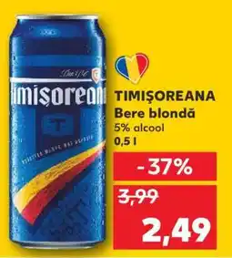 Kaufland TIMIŞOREANA Bere blondă Ofertă