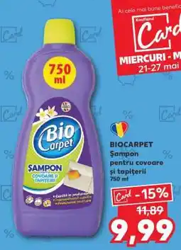 Kaufland BIOCARPET Șampon pentru covoare și tapițerii 750 ml Ofertă