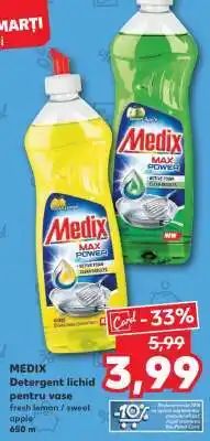 Kaufland MEDIX Detergent lichid pentru vase Ofertă