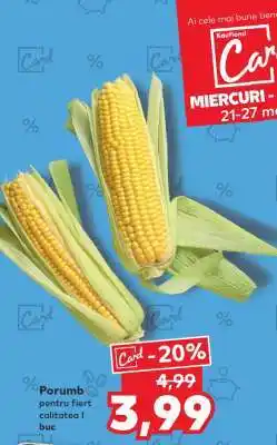 Kaufland Porumb pentru fiert Ofertă