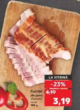 Kaufland Costiță de porc afumată, cu os Ofertă