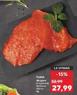 Kaufland Cotlet de porc Ofertă