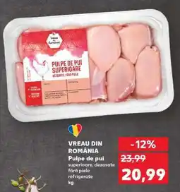 Kaufland Pulpe de pui superioare Ofertă
