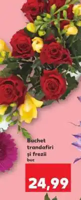 Kaufland Buchet trandafiri și frezii Ofertă