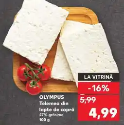 Kaufland OLYMPUS Telemea din lapte de capră Ofertă