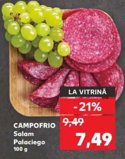 Kaufland CAMPOFRIO Salam Palaciego Ofertă