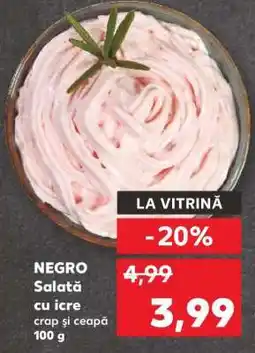 Kaufland NEGO Salată cu icre crap și ceapă Ofertă