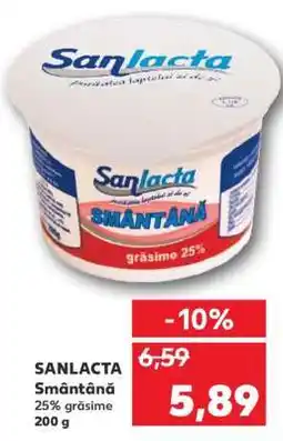 Kaufland Sanlacta Smântână Ofertă