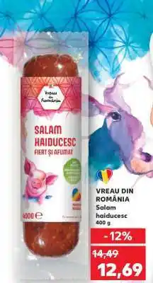 Kaufland Salam haiducesc Ofertă