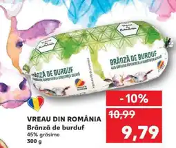 Kaufland Brânză de burduf Ofertă