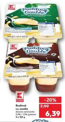 Kaufland Budincă cu vanilie Ofertă