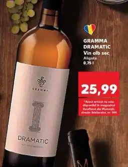 Kaufland GRAMMA DRAMATIC Ofertă