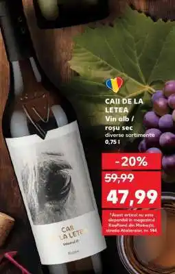 Kaufland CAII DE LA LETEA Ofertă