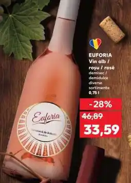 Kaufland EUFORIA Vin alb / roșu / rosé Ofertă