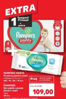 Kaufland PAMPERS PANTS Ofertă