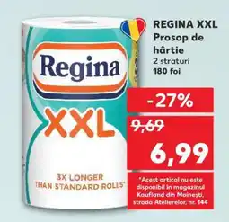 Kaufland REGINA XXL Prosop de hârtie Ofertă