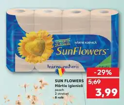 Kaufland SUN FLOWERS Hârtie igienică Ofertă