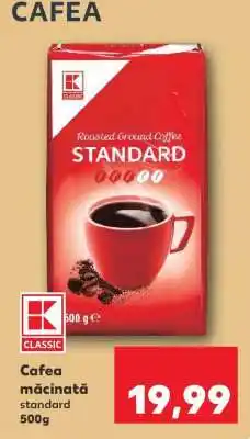 Kaufland Cafea măcinată standard 500g Ofertă