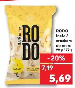 Kaufland RODO Inele / crackers de mere Ofertă