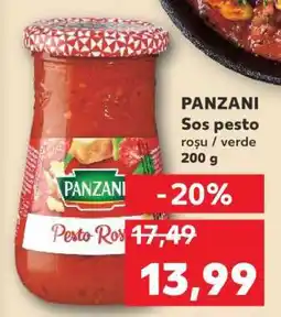 Kaufland PANZANI Sos pesto roșu / verde Ofertă