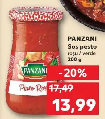 Kaufland PANZANI Sos pesto roșu / verde Ofertă
