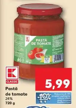 Kaufland Pastă de tomate Ofertă