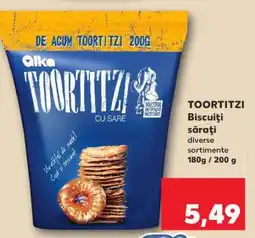 Kaufland TOORTITZI Biscuiţi săraţi Ofertă