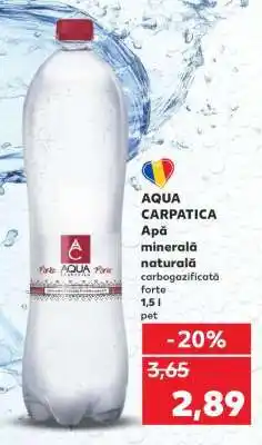 Kaufland AQUA CARPATICA Ofertă