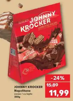 Kaufland JOHNNY KROCKER Napolitane Ofertă
