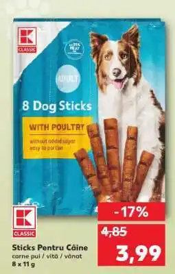 Kaufland Sticks Pentru Câine Ofertă