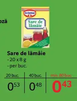 Selgros Sare de lămâie Ofertă