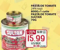 Pastă de tomate Sultan