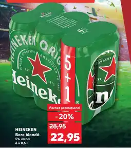 Kaufland HEINEKEN Bere blondă Ofertă