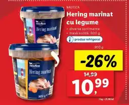 Lidl Hering marinat cu legume Ofertă