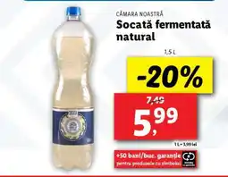 Socată fermentată natural