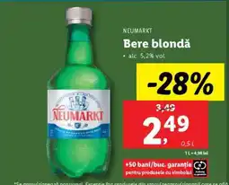 Lidl NEUMARKT Bere blondă Ofertă