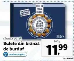 Lidl Bulete din brânză de burduf Ofertă