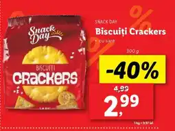 Lidl Snack Day Biscuiți Crackers Ofertă