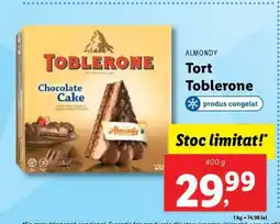 Lidl Tort Toblerone Ofertă