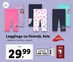 Lidl Leggings cu licență, fete Ofertă