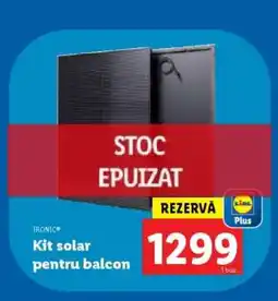 Lidl Kit solar pentru balcon Ofertă