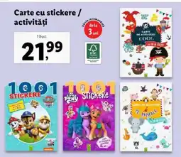 Lidl Carte cu stickere / activități Ofertă