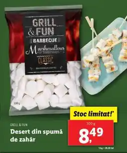 Lidl GRILL & FUN Desert din spumă de zahăr Ofertă
