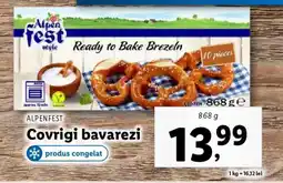 Lidl Covrigi bavarezi Ofertă
